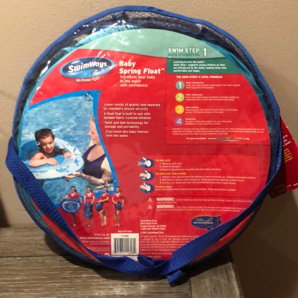 Swimways swim step 1 baby spring float new - Picture 2 of 4